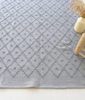 Alfombra infantil gris grande