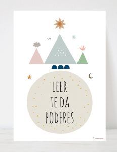 lámina infantil leer