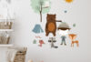 Vinilo infantil Aventura Bosque