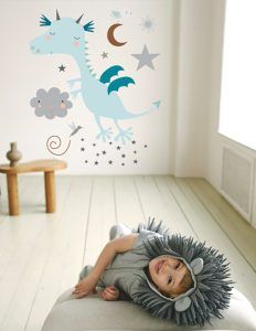 vinilo infantil magic dragon